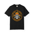 One Piece Treasures T-Shirt — Pirate Skull Straw Hat Graphic Tee